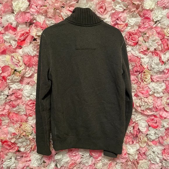 Distillery Apparel Button Up Mock Neck Sz M - Picture 5 of 6